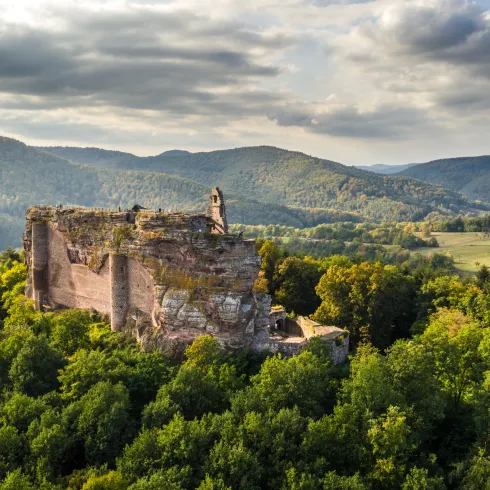 Burg Fleckenstein im Wasgau