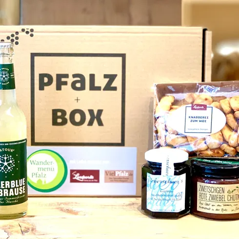 Pfalz Box Wandermenü mit kulinarischen Leckereien