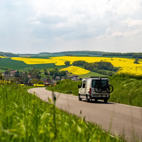 Mit dem Wohnmobil durch die "Alte Welt" im Pfälzer Bergland