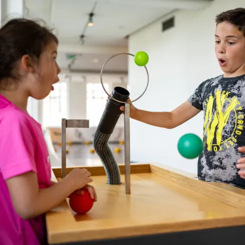 Experimentieren im Dynamikum in Pirmasens