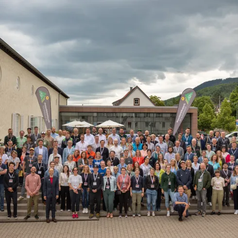Teilnehmende beim Mountainbike-Kongress 2024
