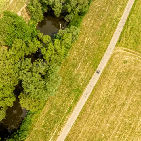 Auf dem Glan-Blies-Radweg