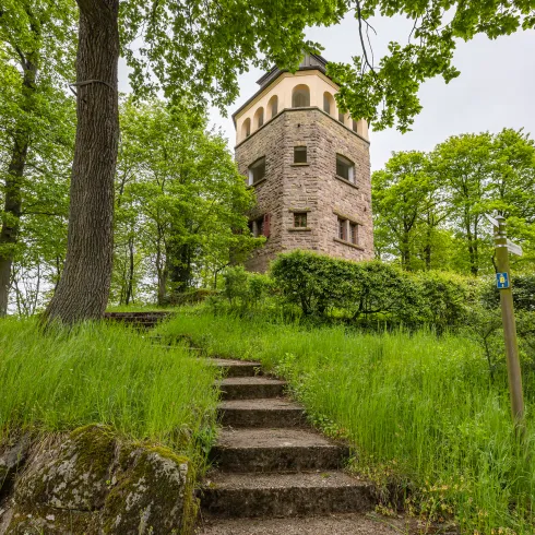 Der Eulenkopfturm in Eulenbis