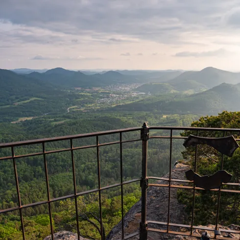 Ausblick vom Orensfels in Frankweiler