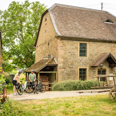  Historische Ölmühle "Dillje" in Sankt Julian am Glan-Blies-Radweg