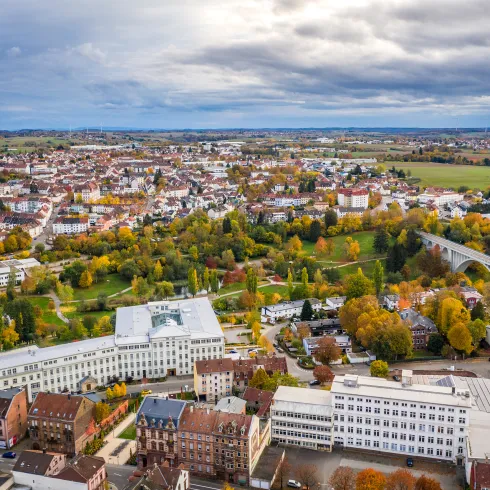 Luftaufnahme von Pirmasens