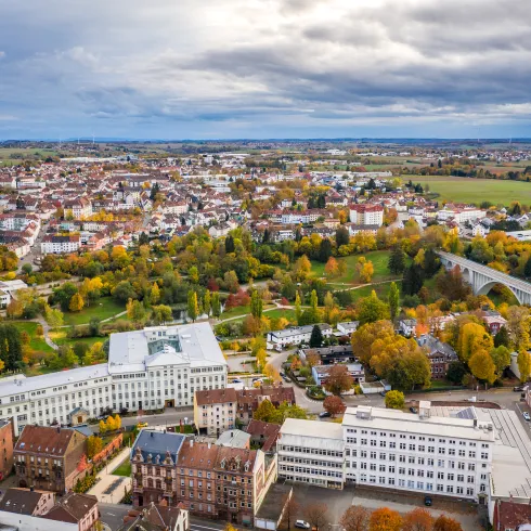 Luftaufnahme von Pirmasens